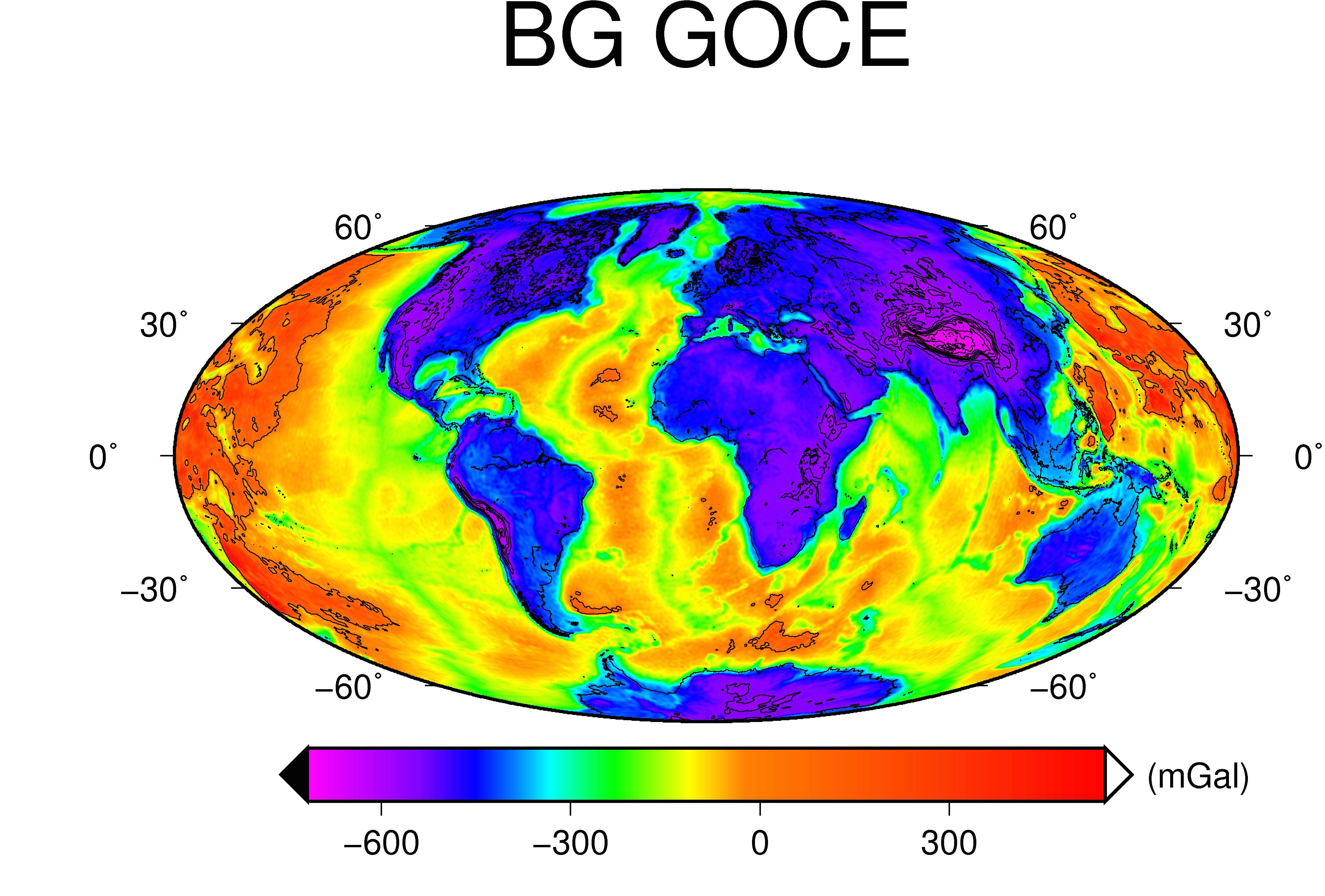 soon to be
              gravity disturbance graph